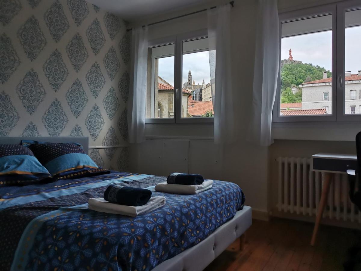 Velay Cocon Appartement 4 Chambres Avec Vue Sur Les Monuments Le Puy-en-Velay Esterno foto